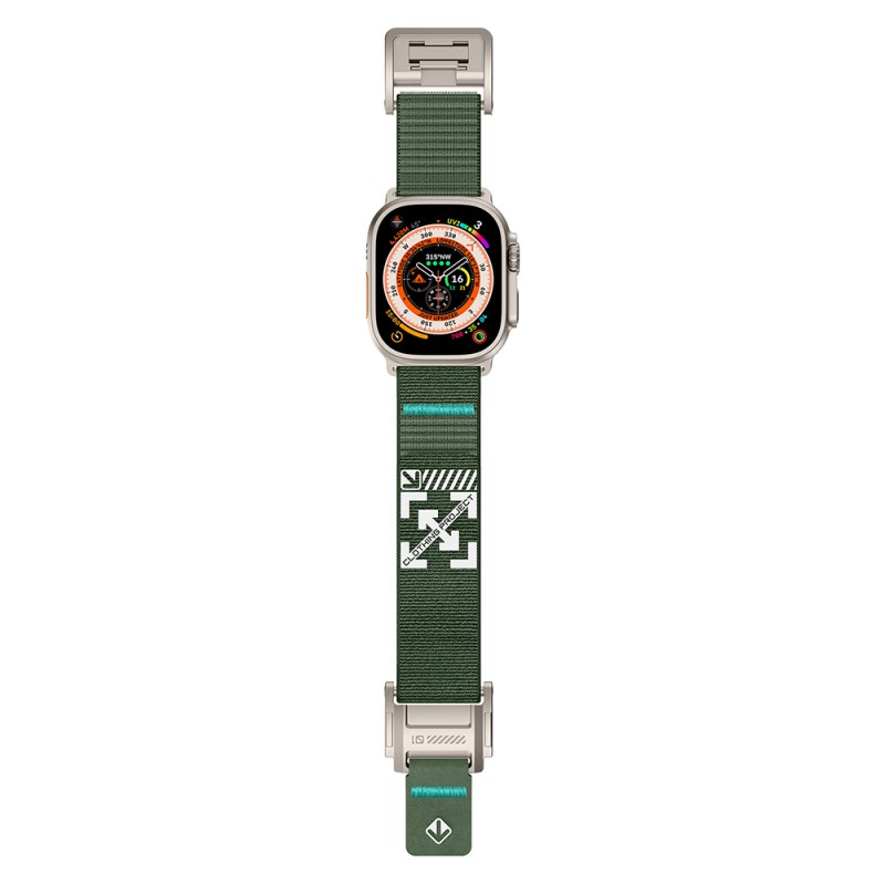 Apple Watch 44mm Zore KRD-154 Naylon Kumaş Hasır Örgülü Kordon - 54