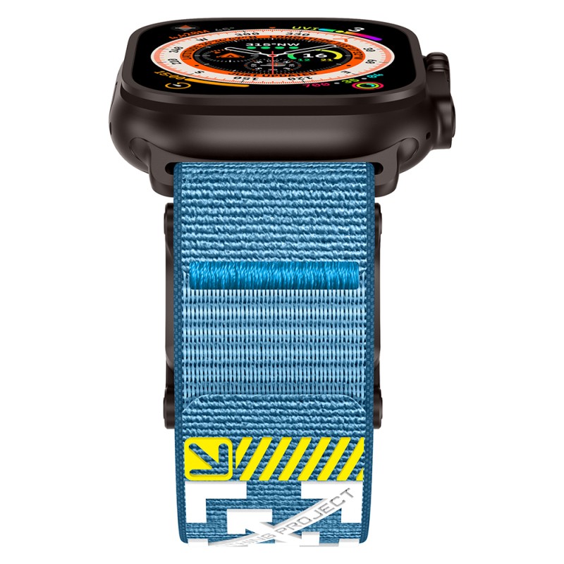 Apple Watch 44mm Zore KRD-154 Naylon Kumaş Hasır Örgülü Kordon - 26