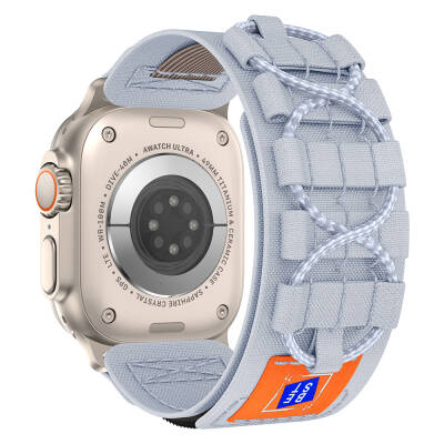 Apple Watch 44mm Zore KRD-99 Hasır Kordon - Zore