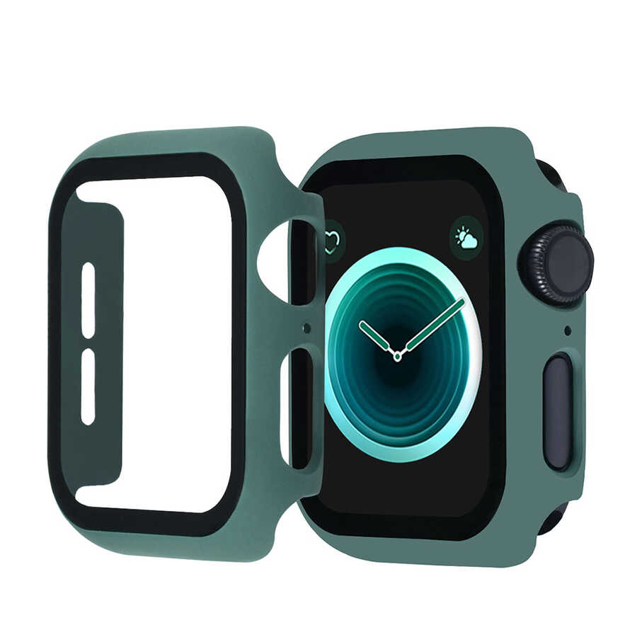 Apple Watch 44mm Zore Watch Gard 01 Ekran Koruyucu - Koyu Yeşil