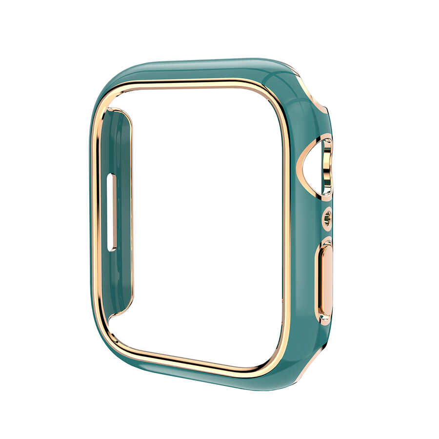 Apple Watch 44mm Zore Watch Gard 06 Sert PC Koruyucu - Yeşil