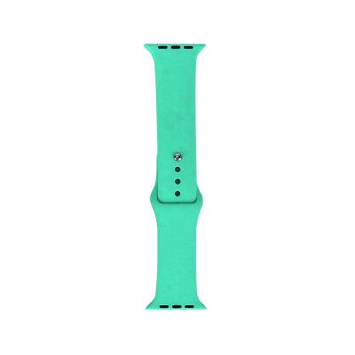 Apple Watch 7 41mm Band Series Classic Band Silicone Strap Strap Spearmint Green