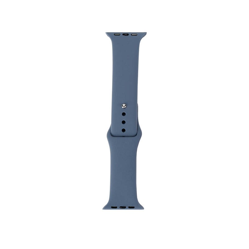 Apple Watch 7 41mm Band Serisi Klasik Kordon Silikon Strap Kayış - 23