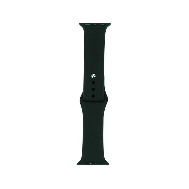 Apple Watch 7 41mm Band Serisi Klasik Kordon Silikon Strap Kayış - 32