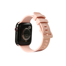 Apple Watch 7 41mm KRD-23 Silikon Kordon - Zore