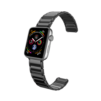 Apple Watch 7 41mm Raptic Classic Serisi Magnetik Metal Kordon - Raptic