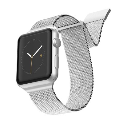 Apple Watch 7 41mm Raptic Mesh Band Series Metal Mesh Band - 3