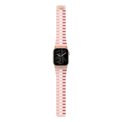 Apple Watch 7 41mm Skinarma Gemini Serisi TPU Magnetik Silikon Kordon - 9