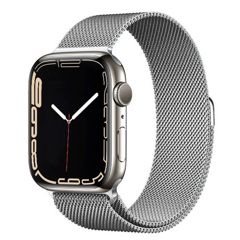 Apple Watch 7 41mm Zore Band-01 Metal Band - 9