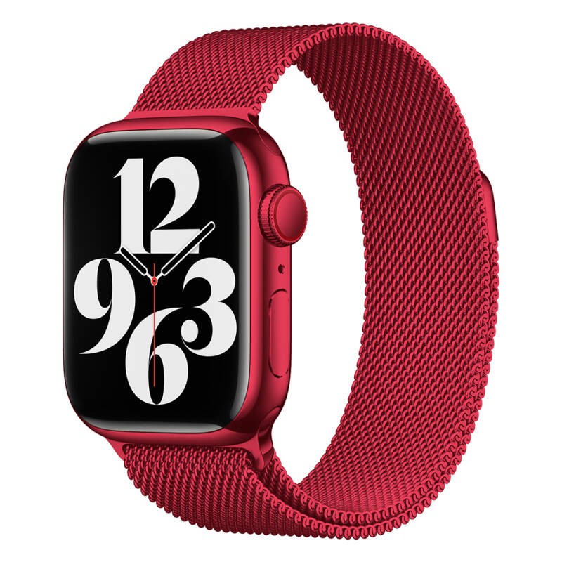 Apple Watch 7 41mm Zore Band-01 Metal Band - 5