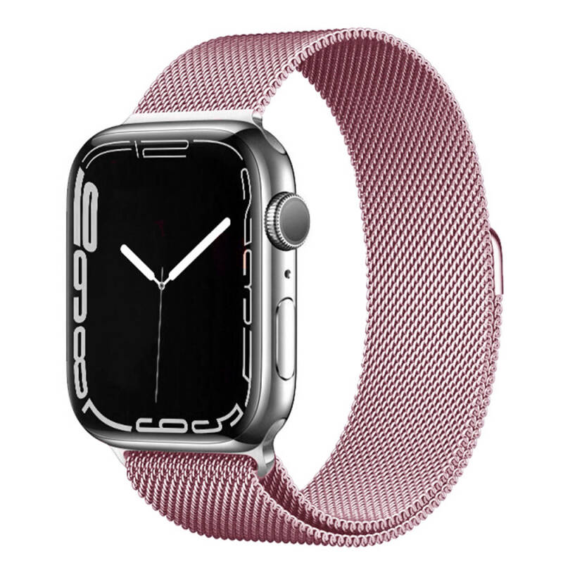 Apple Watch 7 41mm Zore Band-01 Metal Kordon - 3