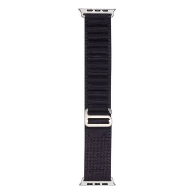 Apple Watch 7 41mm Zore Band-74 Hasır Kordon Mor