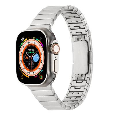 Apple Watch 7 41mm Zore KRD-82 Metal Kordon - Zore