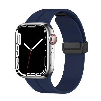 Apple Watch 7 41mm Zore KRD-84 Silikon Kordon - Zore