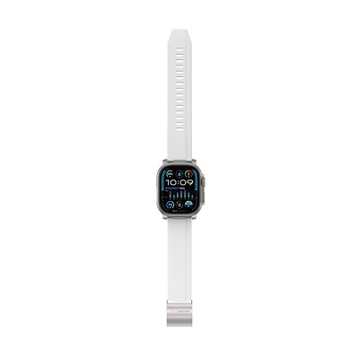 Apple Watch 7 45mm Amazingthing Titan Chrono Silikon Kordon - 15