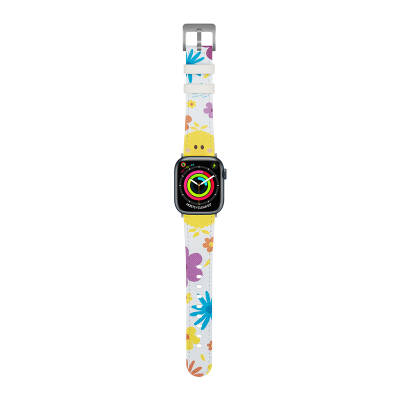 Apple Watch 7 45mm Casebang Sesame Street Series Leather Watch Band - Casebang