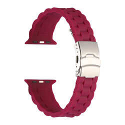 Apple Watch 7 45mm KRD-72 Silikon Kordon - Zore