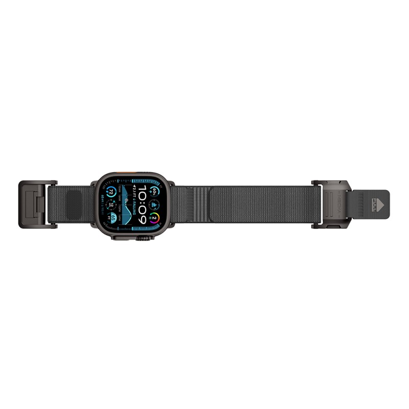 Apple Watch 7 45mm Mohseven iWatch Mecha Sport Silicone Band - 14