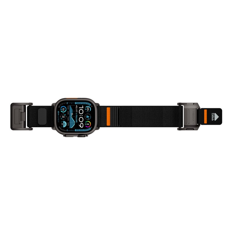 Apple Watch 7 45mm Mohseven iWatch Mecha Sport Silicone Band - 18