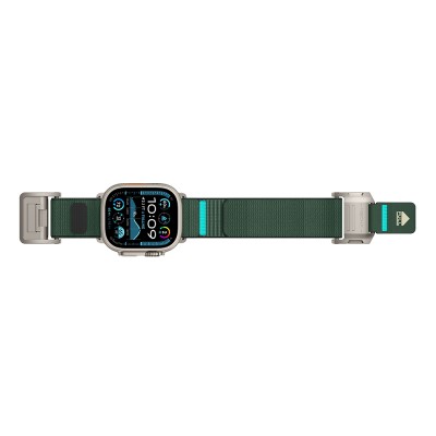 Apple Watch 7 45mm Mohseven iWatch Mecha Sport Silicone Band - 31