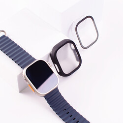 Apple Watch 7 45mm Şeffaf Kasa ve Ekran Koruyucu Zore Watch Gard 13 - Thumbnail