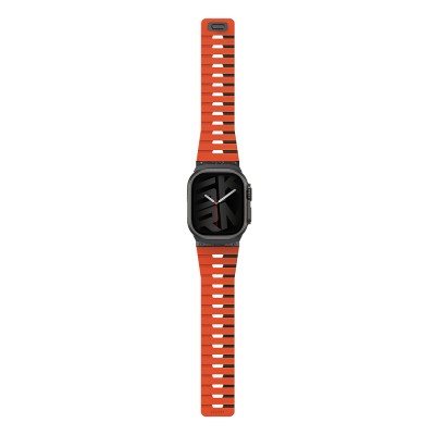 Apple Watch 7 45mm Skinarma Gemini Serisi TPU Magnetik Silikon Kordon - 16