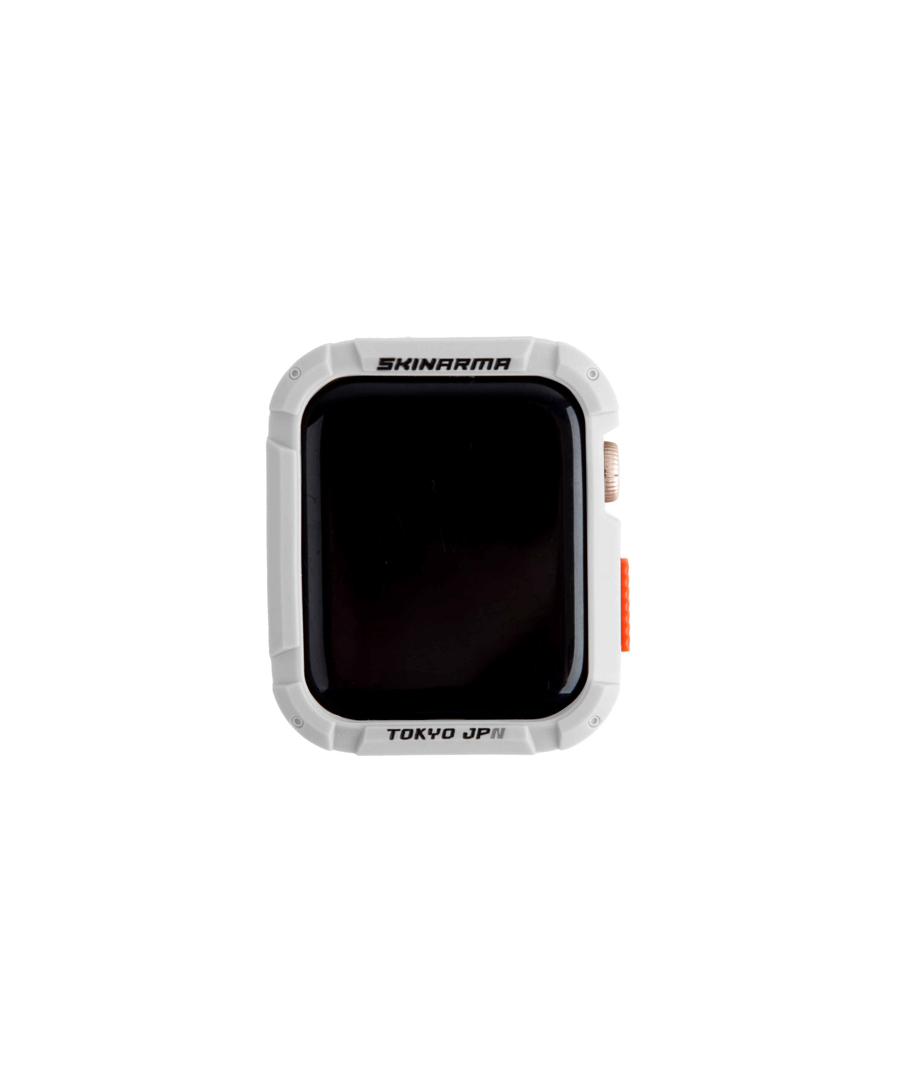 Apple Watch 7 45mm SkinArma Kurono Buzlu Tasarım Sert PC Kasa Koruyucu - Gri