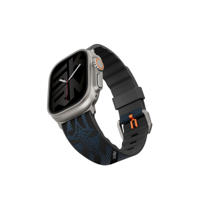 Apple Watch 7 45mm Skinarma Phantom Serisi Silikon Kordon - Skinarma