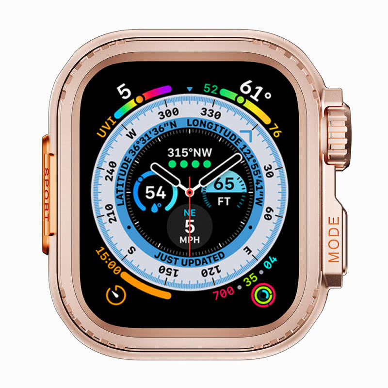 Apple Watch 7 45mm to Apple Watch Ultra 49mm Case Converter Zore Watch Gard 33 - 1