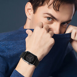 Apple Watch 7 45mm Wiwu Attleage Watchband Hakiki Deri Kordon - Thumbnail