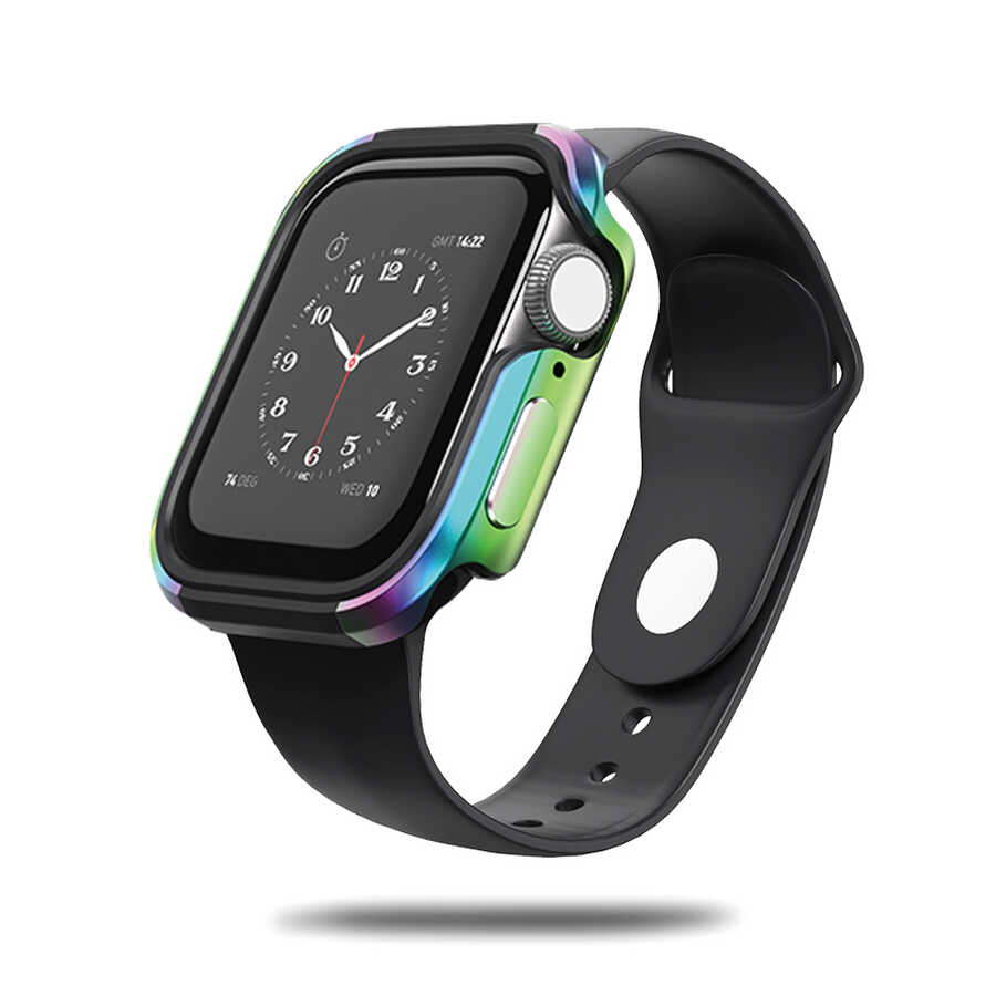 Apple Watch 7 45mm Wiwu Defense Watch Kapak - Karışık