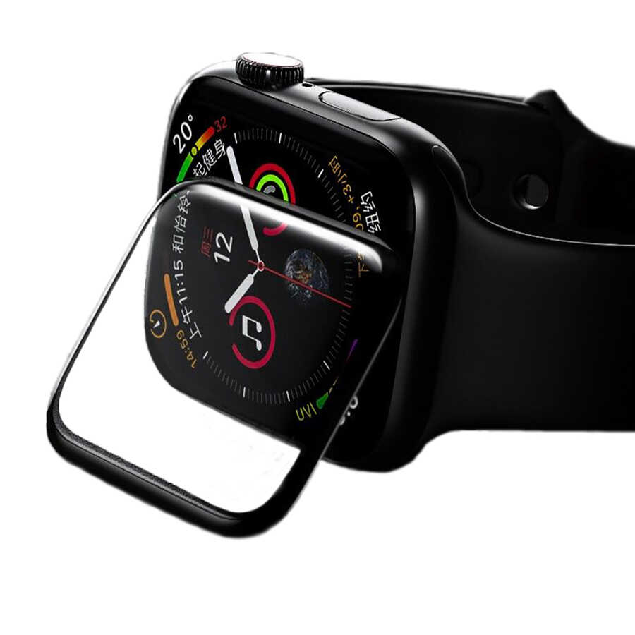 Apple Watch 7 45mm Wiwu iVista Watch Ekran Koruyucu - Siyah