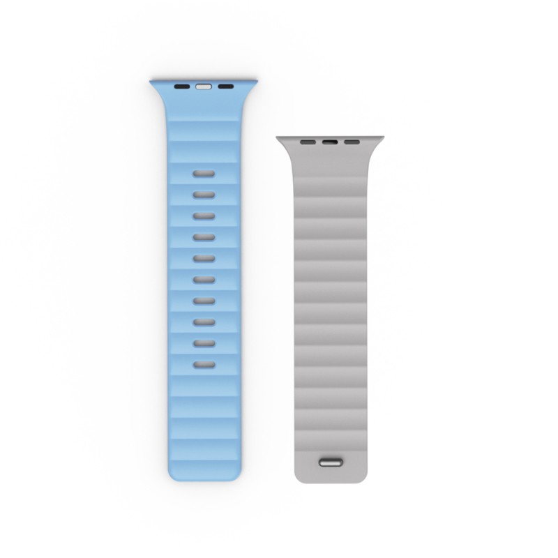 Apple Watch 7 45mm Wiwu Mag Secur Serisi Silikon Kordon - 10