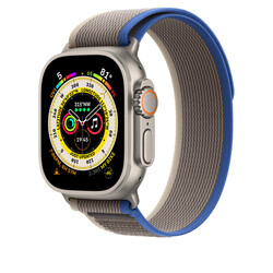 Apple Watch 7 45mm Wiwu Trail Loop Naylon Örgü İşlemeli Hasır Kordon Strap Kayış - Thumbnail
