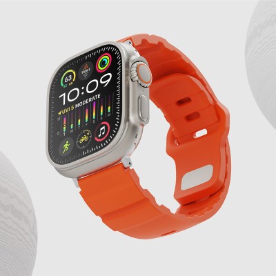 Apple Watch 7 45mm Zore KRD-143 Silikon Kordon - 33