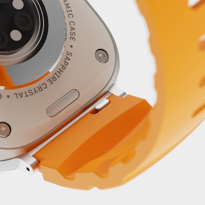 Apple Watch 7 45mm Zore KRD-143 Silikon Kordon - 7