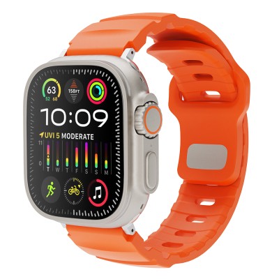 Apple Watch 7 45mm Zore KRD-143 Silikon Kordon - 4