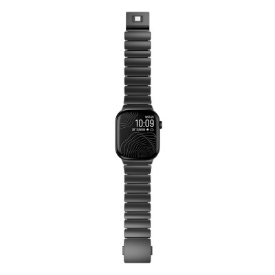 Apple Watch 7 45mm Zore KRD-149 Metal Silikon Kordon - 11