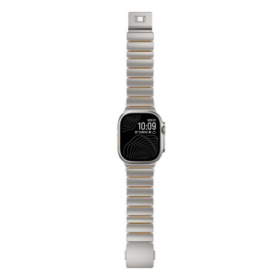 Apple Watch 7 45mm Zore KRD-152 Titanyum Silikon Kordon - 10