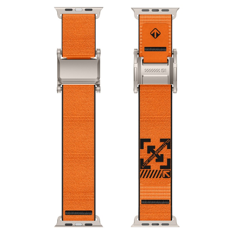 Apple Watch 7 45mm Zore KRD-154 Naylon Kumaş Hasır Örgülü Kordon - 61
