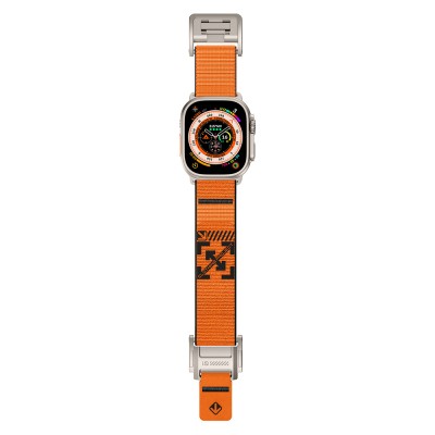 Apple Watch 7 45mm Zore KRD-154 Naylon Kumaş Hasır Örgülü Kordon - 65
