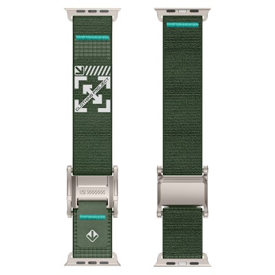 Apple Watch 7 45mm Zore KRD-154 Naylon Kumaş Hasır Örgülü Kordon - 58