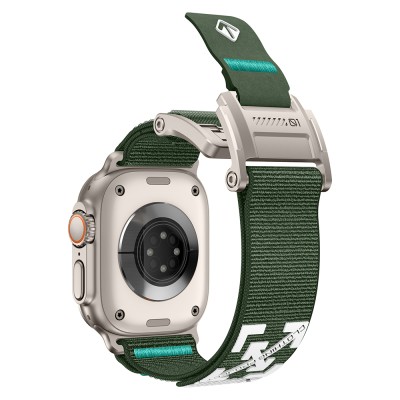 Apple Watch 7 45mm Zore KRD-154 Naylon Kumaş Hasır Örgülü Kordon - 41