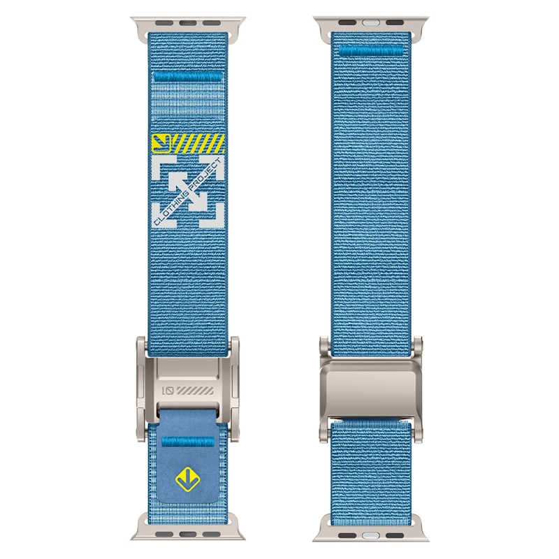 Apple Watch 7 45mm Zore KRD-154 Naylon Kumaş Hasır Örgülü Kordon - 57