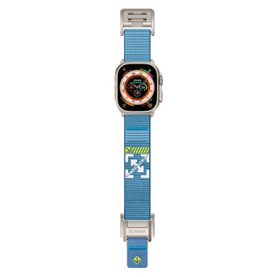 Apple Watch 7 45mm Zore KRD-154 Naylon Kumaş Hasır Örgülü Kordon - 67