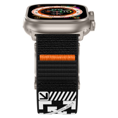 Apple Watch 7 45mm Zore KRD-154 Naylon Kumaş Hasır Örgülü Kordon - 32