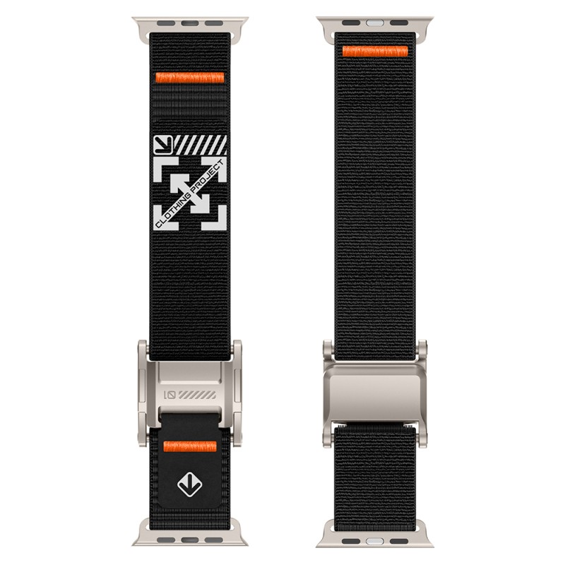 Apple Watch 7 45mm Zore KRD-154 Naylon Kumaş Hasır Örgülü Kordon - 63