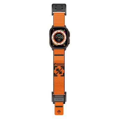Apple Watch 7 45mm Zore KRD-154 Naylon Kumaş Hasır Örgülü Kordon - 72