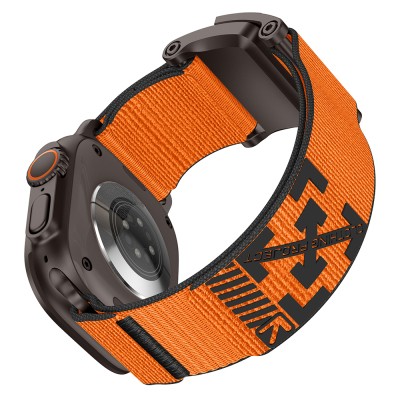 Apple Watch 7 45mm Zore KRD-154 Naylon Kumaş Hasır Örgülü Kordon - 52