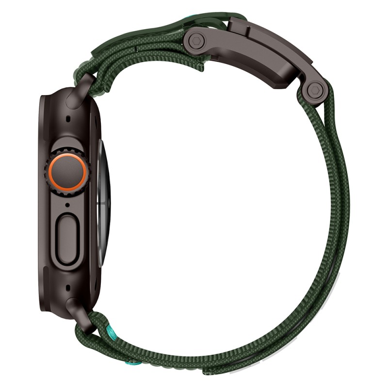Apple Watch 7 45mm Zore KRD-154 Naylon Kumaş Hasır Örgülü Kordon - 37